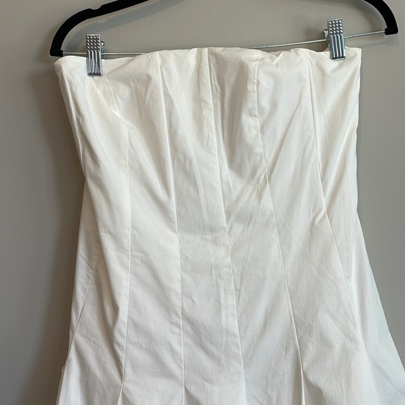 Anthropologie Mare Mare Strapless Seamed A-Line Midi Dress - Picture 8 of 16